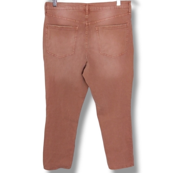 NWT SAM EDELMAN HIGH RISE DENIM SLIM STRAIGHT $99 - Picture 8 of 15